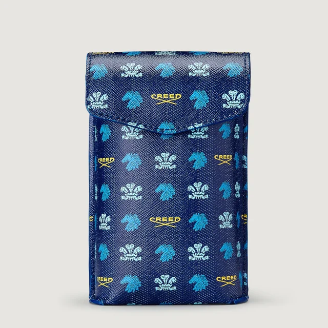 100 ml Blaue Lederhülle