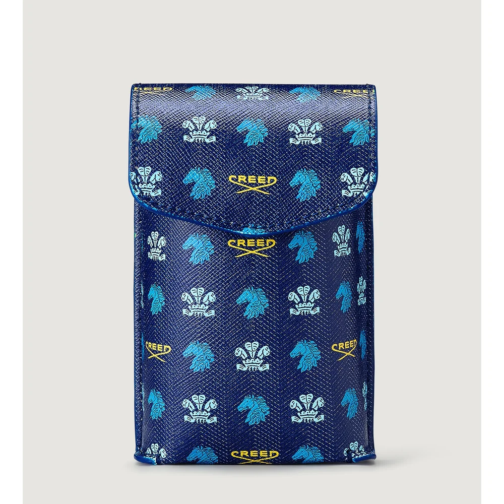 75 ml Blaue Lederhülle Bild 1