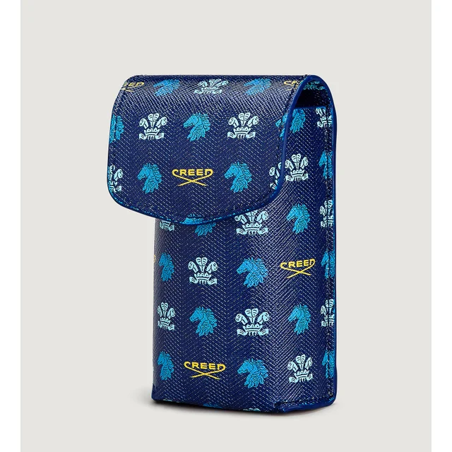 50 ml Blaue Lederhülle