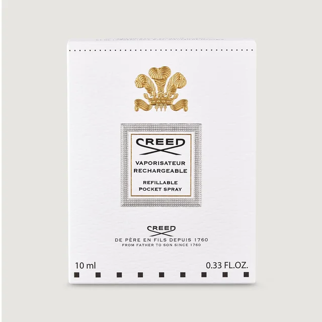 Nachfüllbarer Parfümzerstäuber für Reisen 10 ml -Gold/Gold