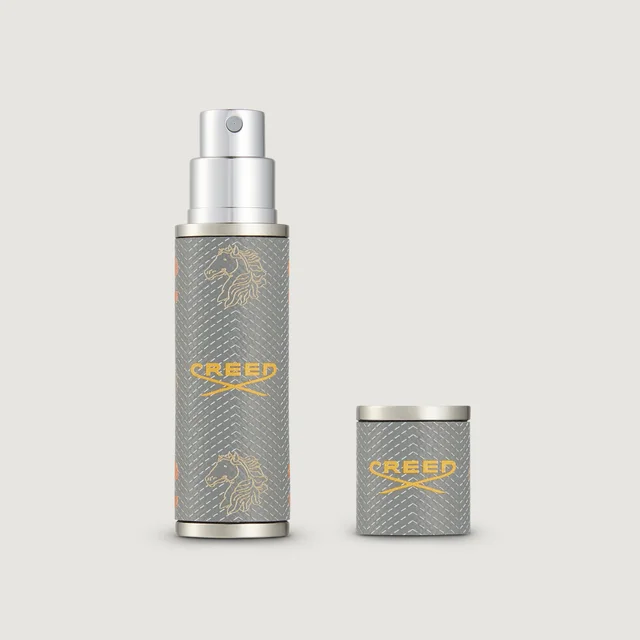 Nachfüllbarer 5 ml Parfümzerstäuber für unterwegs – Grau