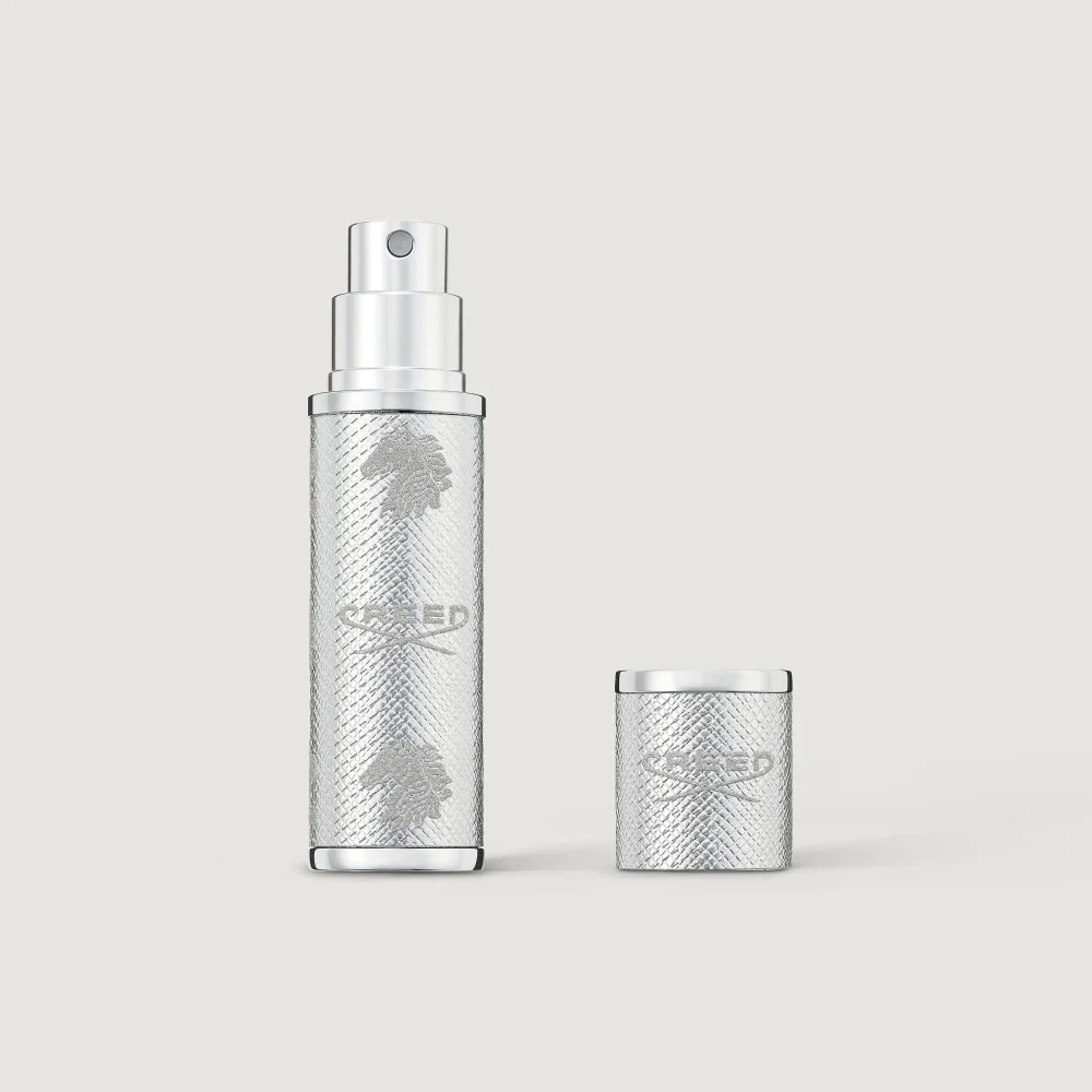 Nachfüllbarer Reise-Parfümzerstäuber 5 ml - Silber
